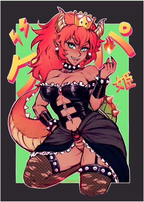 iahfy:   Bowsette is best disney princess ⚡👑🔥      https://twitter.com/iah_fy/status/1046494093302349824  <3 <3 <3 <3 <3