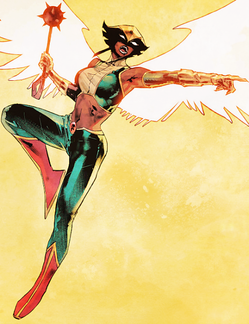 meraofxebels:Kendra Saunders in Justice League Issue #38