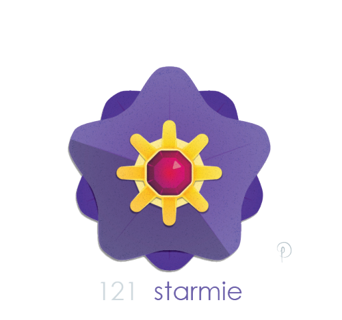 poke-dot:Starmie!The second jewel of the Pokemon world. You know, with the number of Starfish there 