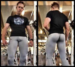 spandexbud:  Another tight legs workout -