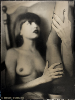 b7lab:  18x24" Tintype - Mika 2014 