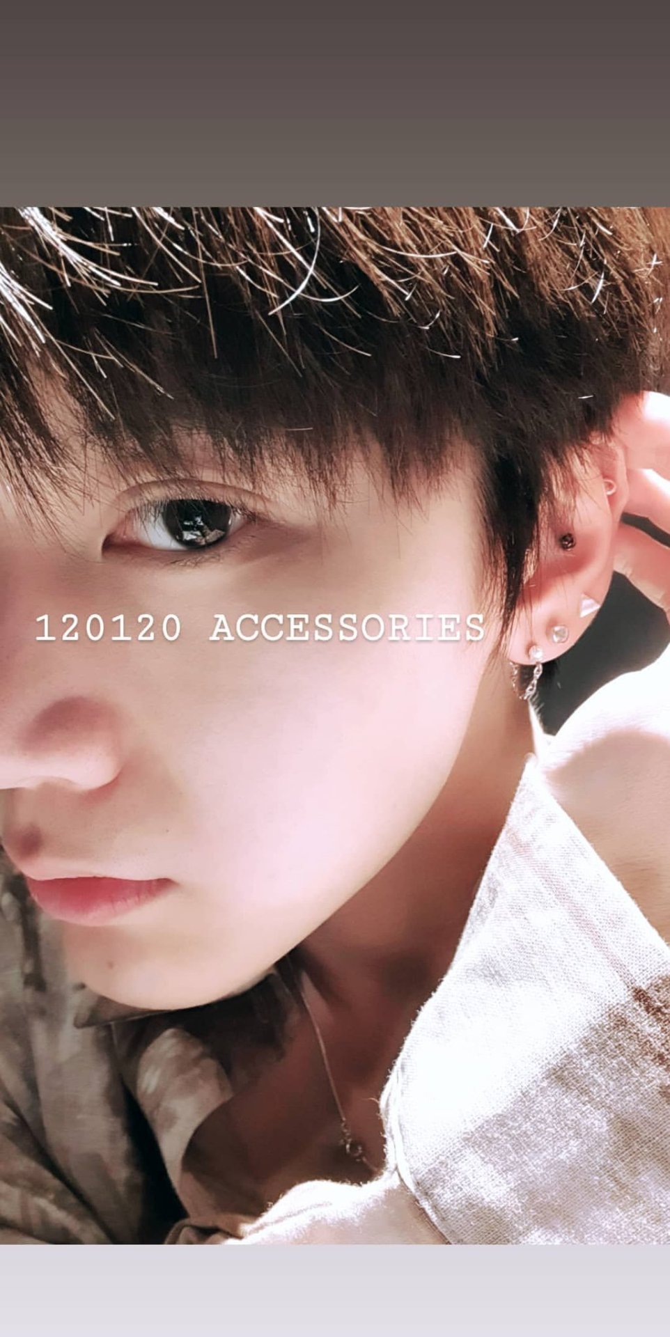 Kpop IDOL STAR CELEB Accessory Elton Earring NCT NC51