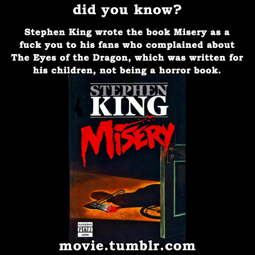 movie:  Facts about author Stephen King | More adult photos