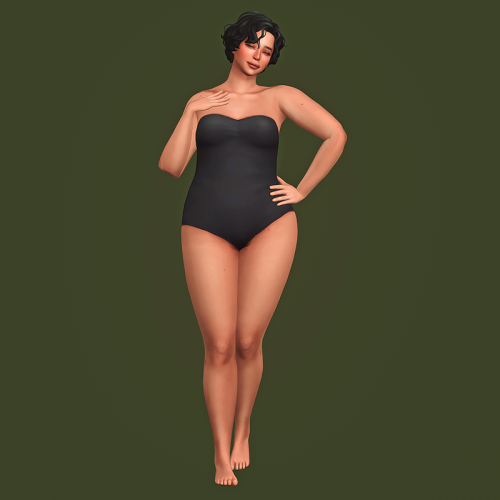 solstice-sims:Smile, Cutie! Posepack + CAS Poses (For Plus-Sized Sims)My first ever posepack for plu