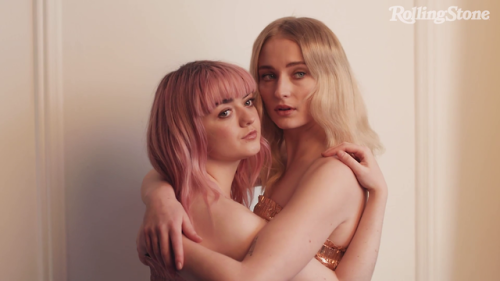 Maisie Williams &amp;  Sophie Turner - Rolling Stone