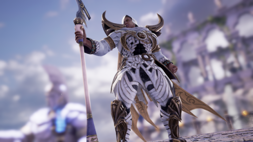 bandainamcous:The Dark Side of Karma returns! Armed with his Death Scythe, Zasalemel is back to claim his next victim in SOULCALIBUR VI. Pre-order your copy today @ bandainam.co/soulcaliburVI