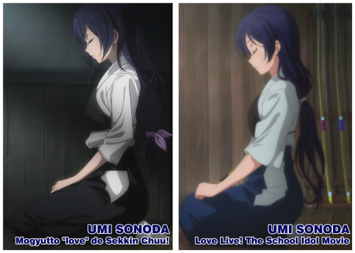 Cause some things never change … Sonoda Umi You ’re born with distinguished and imposin