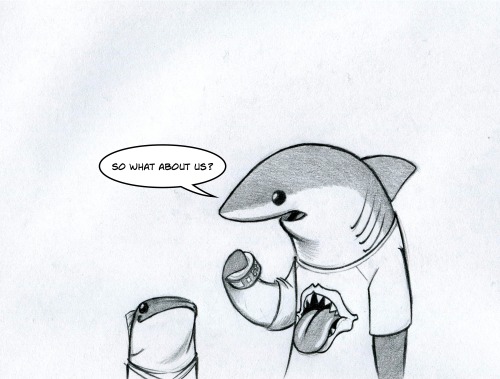 doodleofboredom:  Saturday is no time for existential crises. 