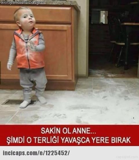 SAKİN OL ANNE...
ŞİMDİ O...