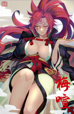 godsh0t:baiken print for combobreaker!