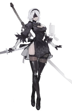 yandere-yandere:  NieR by  木shiyo  