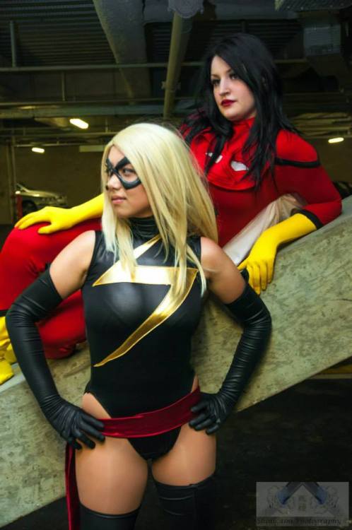 jointhecosplaynation:  It’s always a pleasure to feature cosplay of one of my favourite comic book characters and British cosplayer Anna S is simply perfect as Carol Danvers.  Anna chose this character to celebrate her 2nd anniversary in cosplaying