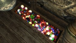 neonir:  Things I should be proud of: Good health, good relationships, academic progress. Things I am proud of: My collection of hundreds of precious often flawless gems which I have hurled into a trough in the house in windhelm on Skyrim. 