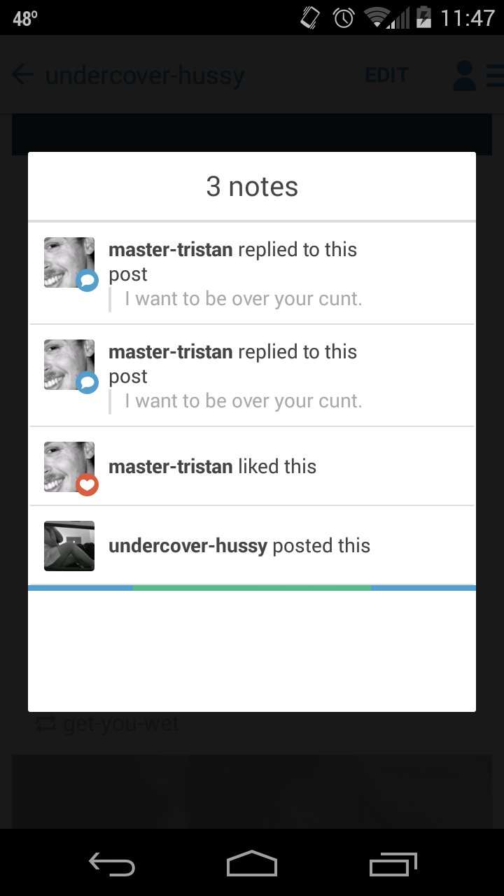 master-tristan:undercover-hussy:  Are you saying you would want me to write your