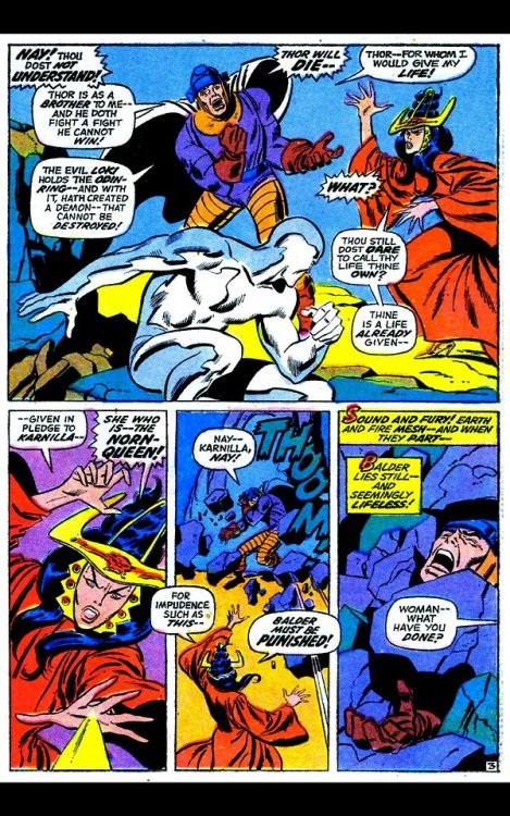 197111 Thor #193 – Page 5 Gotdog, don&rsquo;t piss off the Queen