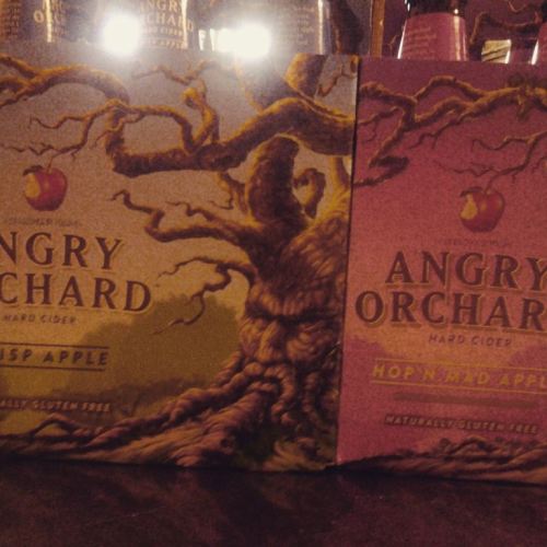 Angry Orchard night! #angryorchard #hardcider #apple #angry #alcohol #yum #cocktailhour #chill