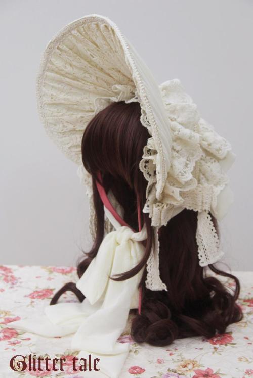 Lace bonnet_____________For more information, please visit our facebook page:https://www.facebook.co