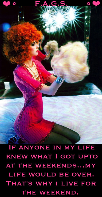 faggotryngendersissification: If anyone in my life knew what I got up to at the weekends…my life wou