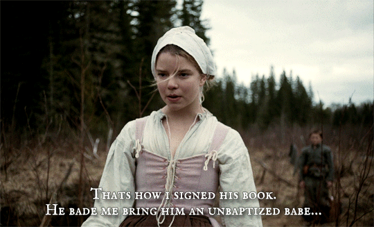 kane52630: I be the witch of the wood.The Witch (2015) dir. Robert Eggers