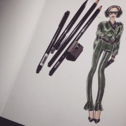 jerroncouture:  I fell in love with coloring pencils again ❤️