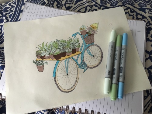 ririrabbit:  // my inspiration (a cute photo on tumblr) & and my drawing of it // 