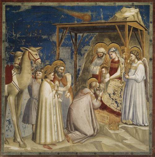 Adoration of the Magi, 1306, Giotto Di Bondone