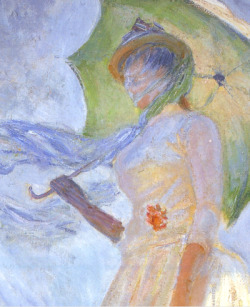 goodreadss:  Claude Monet, Woman with umbrella