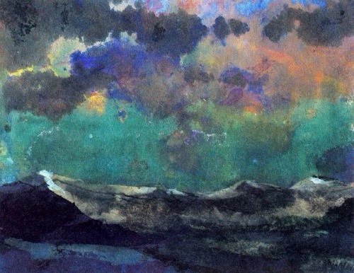 robur-le-conquerant:  Emil Nolde. Autumn Sea XI (1910).