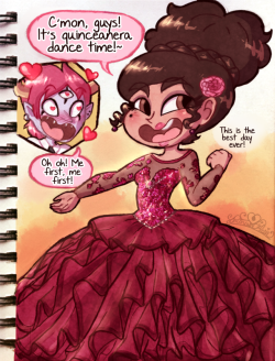 Princesscallyie:   Anonymous Said: Marco Getting A Quinceanera!!! Marco In A Quinceanera