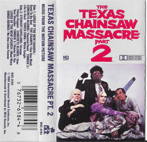 my-midlife-crisis:texas chainsaw massacre part 2 soundtrack on cassette
