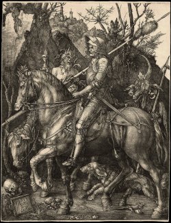 walpurgishall:  Albrecht Dürer “Ritter, Tod und Teufel”, 1513 