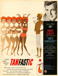 Tanfastic ad. 1960