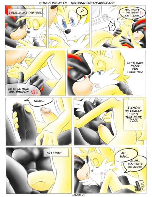 fluffygaysonicporn: Comic: ShailsArtist: FakerFaceLove this Comic so much &lt;3