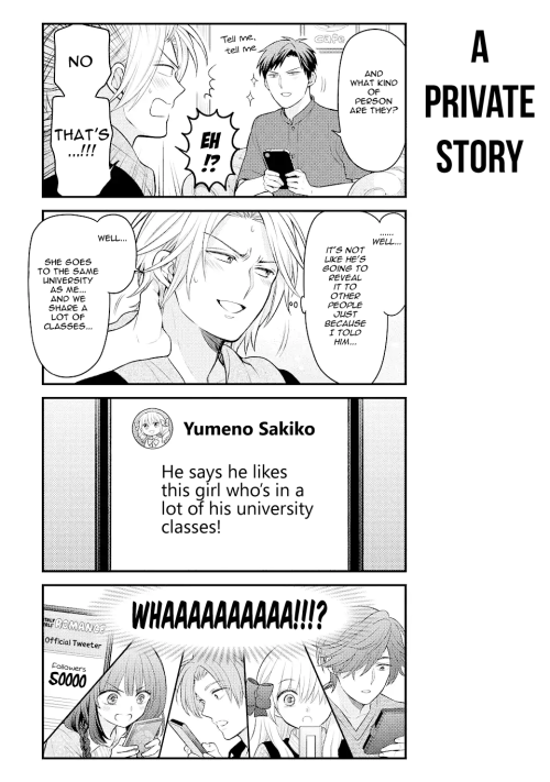 Gekkan Shoujo Nozaki-kun Chapter 133, Part 2 Part 1 here [x] © Cash Money Chiyo (@grolia, candlejack