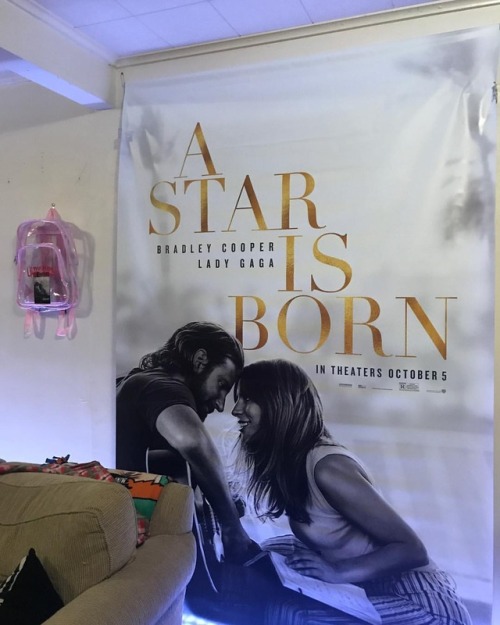 I cried again once it went up. Thank you so much, mom. #astarisborn (at Kokomo, Indiana) https://www