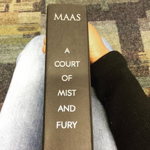 Plane reads #bookstagram #book #reading #currentlyreading #acourtofmistandfury #acomaf #sarahjmaas