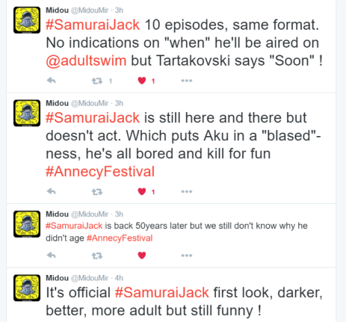 Porn teacupballerina:  All of the Samurai Jack photos