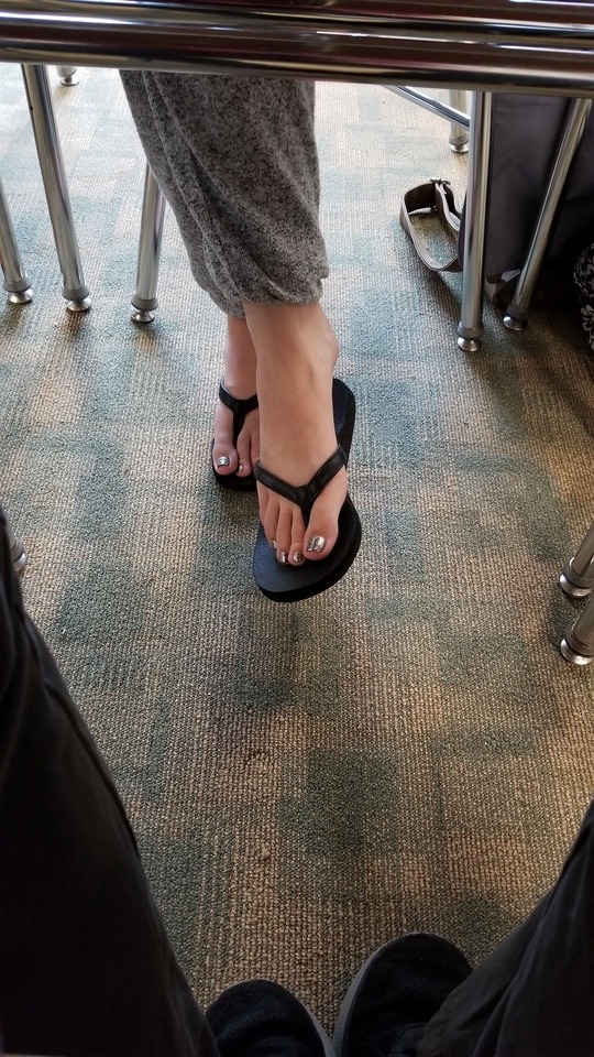 Candid Girl Feet on Tumblr