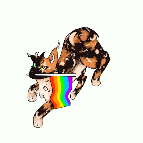 Moonpaw Says Happy Pride!