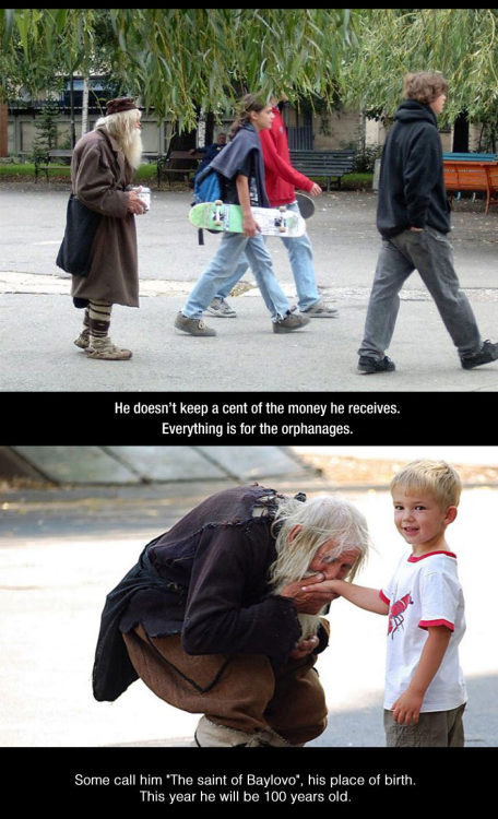 funnywildlife: arronsingh: Lad Bless! Holy Crap,Forget Famous People,Forget Politicans, this man