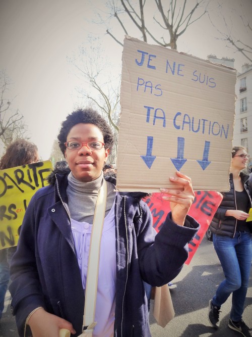 mutant-supremacy:almahgeistphotography:French Womanist (Afrofeministe) Procession on the 8th March d