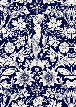 mashamorevna:  mermaid pattern 