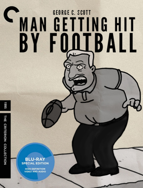 nickelb0y:monsterlunch:Criterion announced it will release the entire Springfield Film Festival (March 5, 1995, “A Star Is Burns”) on Blu-ray early next year. Titles include:George C. Scott’s “Man Getting Hit By Football” Barney Gumble’s “Pukahontas”