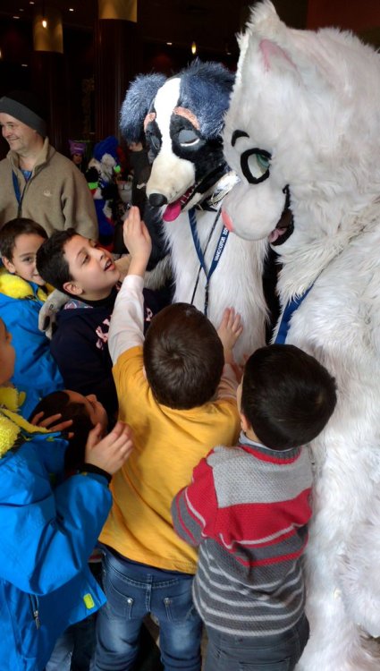 micdotcom:  Here’s what happened when Syrian refugee kids met Furries in Vancouver.    aahhh this is great <3