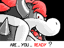 k-eke:  But Bowser was not so good at dancing games, so he kidnapped her :p The end