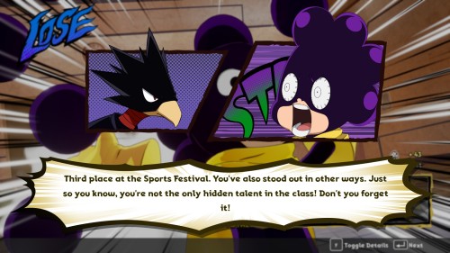 Tokoyami's Interactions With Other Students (all Scenarios)