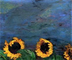 art-and-fury:  Blue Sky and Sunflowers - Emil Nolde  (previous) 