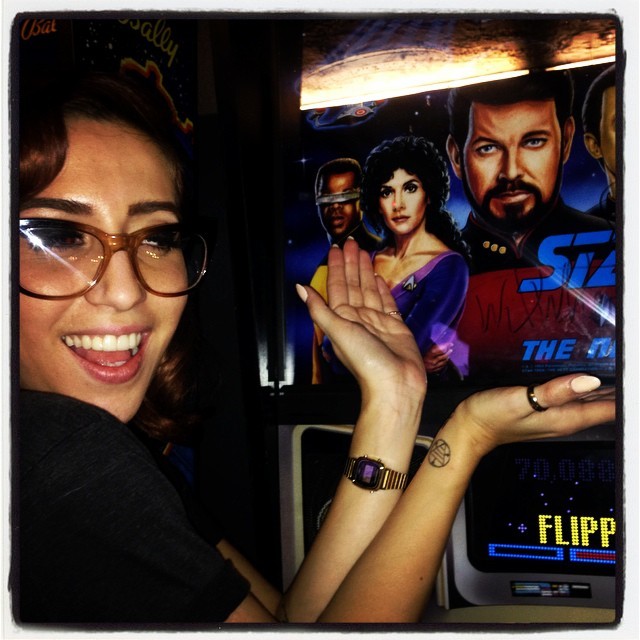 Oh hey @itswilwheaton you signed this pinball machine that I destroyed everyone here