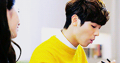 sxjung: gifs of Minhyuk smiling in The Heirs; requested by imawesomelikeyou 