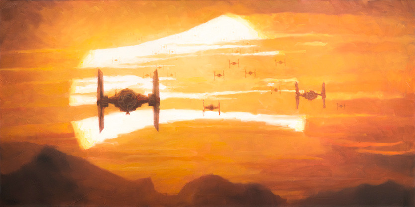 geekynerfherder:  ACME Archives have some new ‘Star Wars’ inspired prints by
